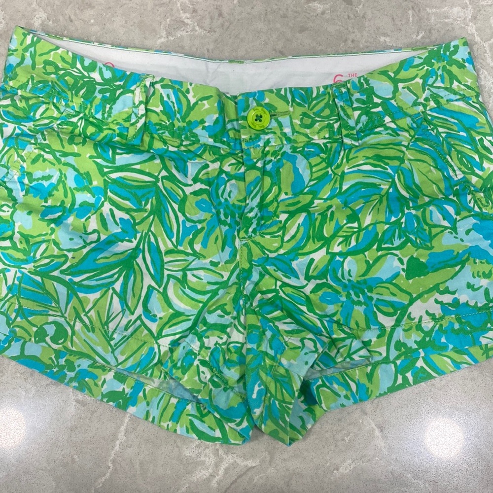 Lilly Pulitzer The Walsh Shorts Size 6